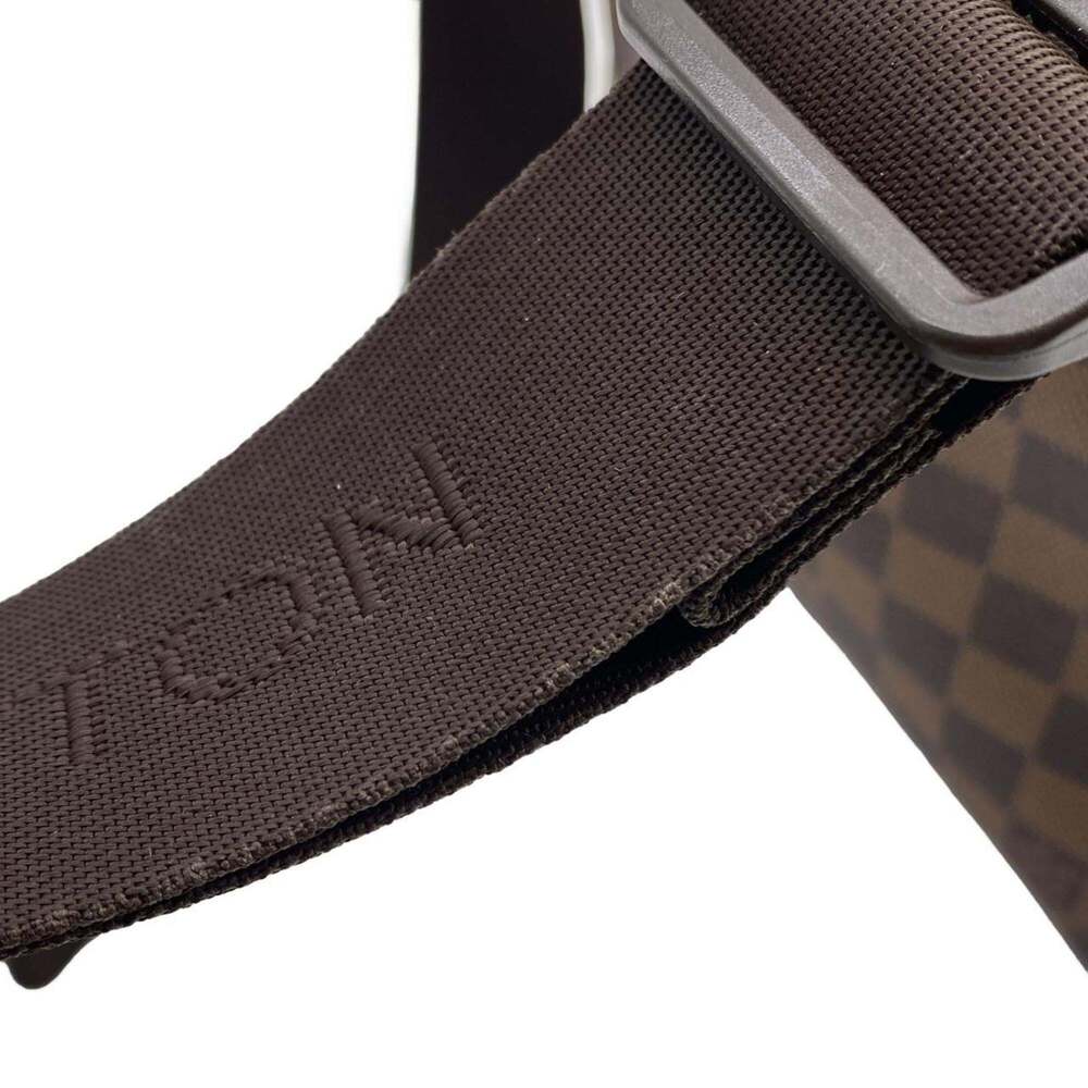 LOUIS VUITTON Authentic Brown Damier Pochette Shoulder Bag - Picture 7 of 8